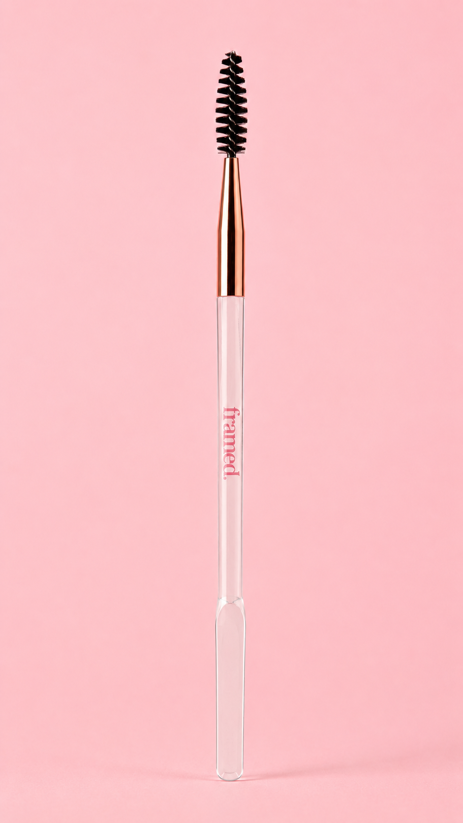 Brow Sculpting Brush | Dual-Ended Spoolie & Spatula Applicator