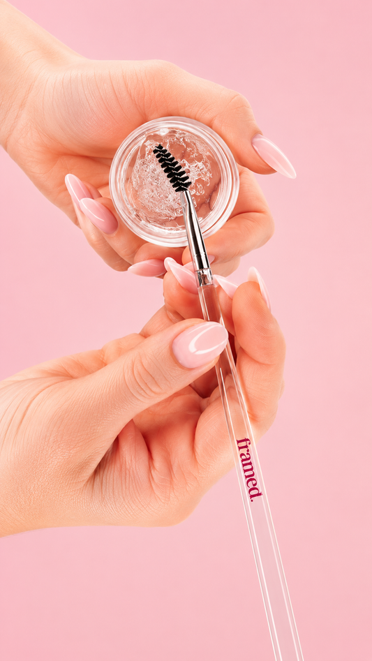 Brow Sculpting Brush | Dual-Ended Spoolie & Spatula Applicator